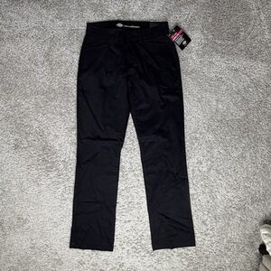 NWT!! Dickies Women's Curvy Fit Flex Twill Chino Pants - Black - Size 2